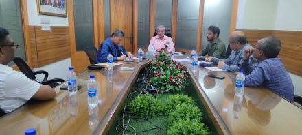 Courtesy Meeting with Professor Dr. Muhammad Mahfuzul Islam Sir Bangabandhu Sheikh Mujibur Rahman Digital University